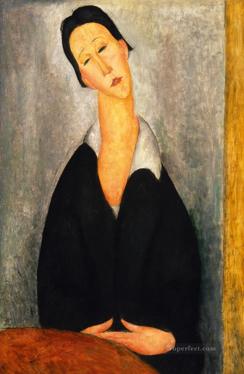 portrait of a polish woman Amedeo Modigliani Oil Paintings